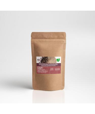 Quality Food. Ground black pepper. No additives. 100% natural vegan and vegetarian cuisine. 250 Gr