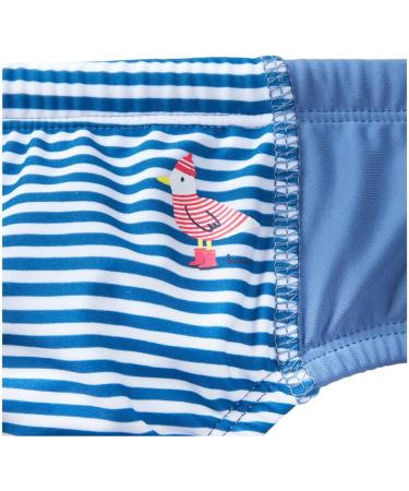 Buy Bornino Bathing Diaper Pants - UV Protected Swimming Trunks with Diaper Insert Comfort & Safety for Kids - Size 74 in Blue - Buy Online on GoSupps.com