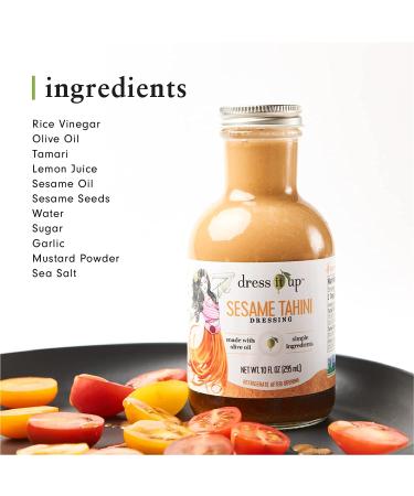 Dress it Up Dressing - Sesame Tahini Salad Dressing & Marinade - Buy Online on GoSupps.com