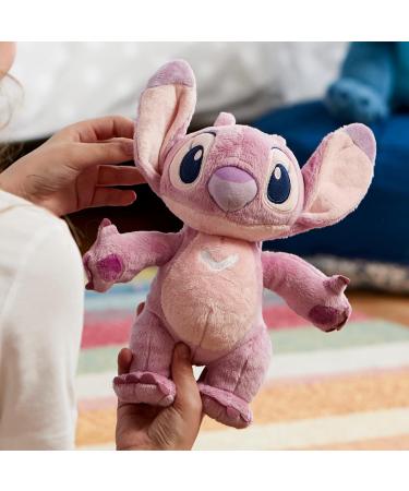 Disney Store Official Angel Standing Medium Soft Toy 28cm - Lilo & Stitch Plush Cuddly Character | Embroidered Details, Super Soft Fabric | Ages 0 - Buy Online on GoSupps.com