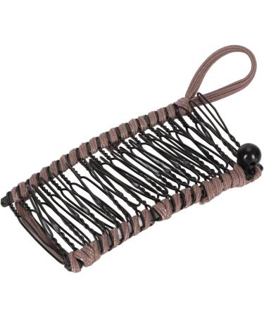 BROLEO Banana Hair Clips Comfortable Fashion Vintage Clincher Comb Tool Simple 2 Pieces Durable for Girl for Thick Wavy Curly Hair (Gray) - Buy Online on GoSupps.com