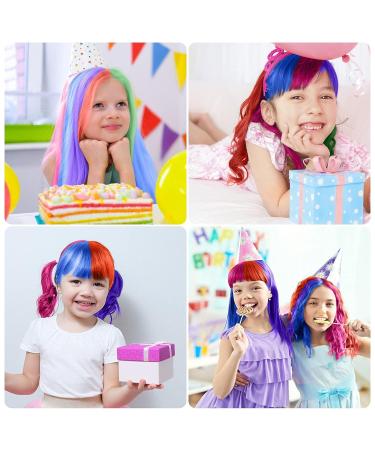 Buy 6 Pieces Pink Hair Chalk Comb - Vibrant Color Easy Application Fast International Shipping - Buy Online on GoSupps.com