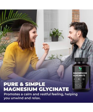 Mishas Nutraceuticals Magnesium Supplement Magnesium Glycinate, Malate & Citrate 90 Capsules - Buy Online on GoSupps.com