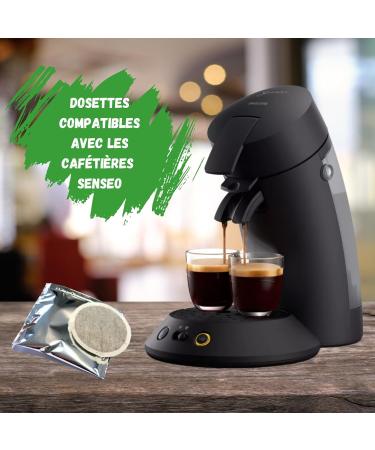 MAXIMO Decaffeinated | 5x100 SENSEO compatible coffee pods | Individually packaged for better conservation and impeccable hygiene - Buy Online on GoSupps.com