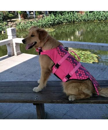 Buy Omem Life Jacket for Dogs - XS Rose | Ideal for Swimming Surfing Boating & Puppy Pools - Buy Online on GoSupps.com