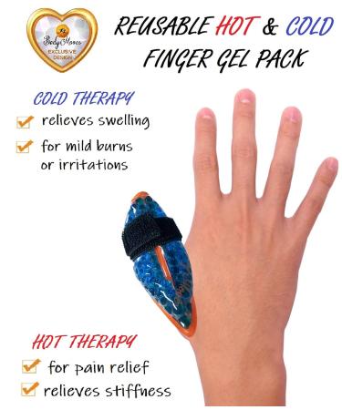 BodyMoves Thumb Splint Brace with Hot/Cold Gel Pack for De Quervain's Tenosynovitis, Tendonitis, Carpal Tunnel | Adjustable, Reversible - Left/Right Hand - Buy Online on GoSupps.com