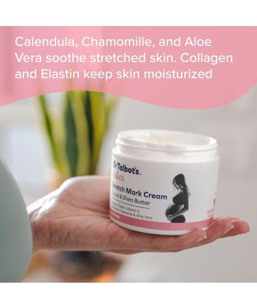 Dr. Talbot's Mom Stretch Mark Cream - Made With Cocoa and Shea Butter - Postpartum Care for Moms - 8 oz - Buy Online on GoSupps.com