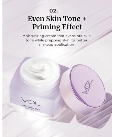 VDL Lumilayer Cream - Illuminating & Volumizing Korean Skincare for Radiant Hydrated Skin | 1.69 fl oz - International Shipping Available - Buy Online on GoSupps.com