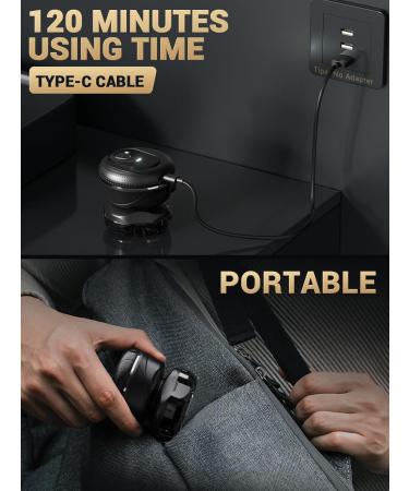 Buy Electric Head Shaver for Bald Men - Rechargeable Hypoallergenic Cordless Razor Waterproof Wet/Dry Manscape Trimmer with Type-C Charge - Buy Online on GoSupps.com