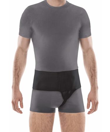 TOROS-GROUP Hernia Belt Support for Reducible Inguinal Hernias Hernia Truss Left X-Small Black - Buy Online on GoSupps.com