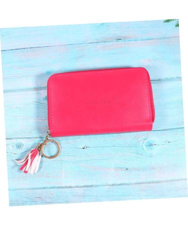 POPETPOP Nail Print Stencil Card Holder Card Pouch nail stamping plates bag Stamp Plate Organizer nail stamping plates holder nail art stencil bag cards bag ultra thin business card holder 16x12cm Rosy - Buy Online on GoSupps.com