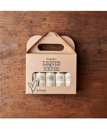 Organic Liquid Herbs Gift Box - 10 x 40ml Bottles - Buy Online on GoSupps.com