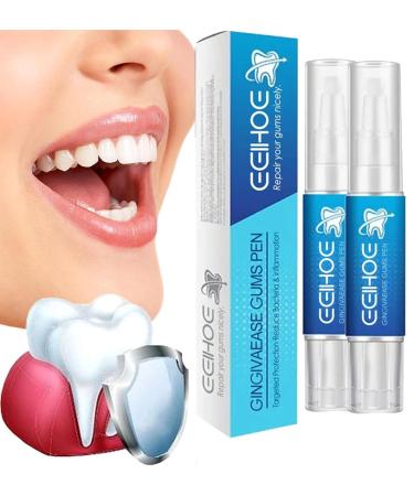 Gingivaease Gums Pen dentizing gum therapy gel dentizen gum therapy gel dentic tooth elevator essence pin tooth whitening gel tooth elevation (2 pieces)
