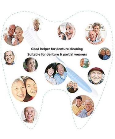 YKelin Denture Cleaning Set denture cleaning case with denture brush pink - Buy Online on GoSupps.com