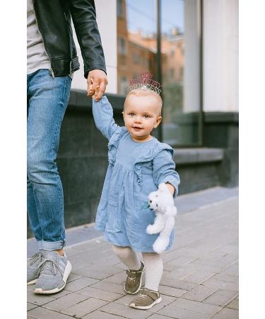 DAMI Silver Rhinestone Happy Birthday Headband - Women's Princess Tiara Hair Band - Buy Online on GoSupps.com