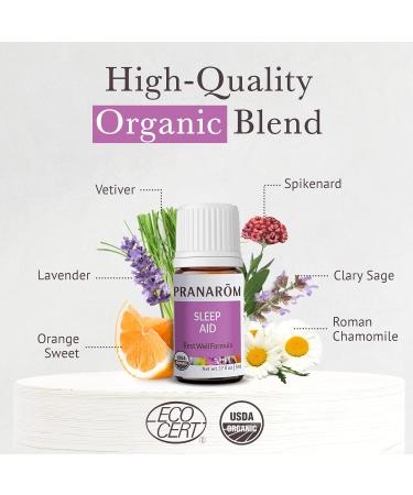 Pranarom Essential Oil Sleep Aid - Natural Relaxation 5ml | Quality Aromatherapy - Buy Online on GoSupps.com