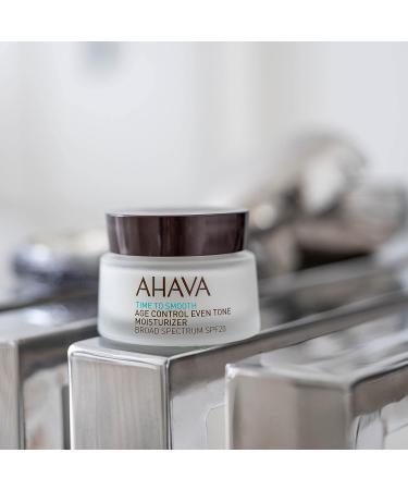 AHAVA Age Control Even Tone Moisturizer with SPF20 - Time to Smooth - Buy Online on GoSupps.com