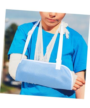 Children's Arm Sling Suspend Shoulder Sling for Torn Rotator Cuff Shoulder Immobilizer Sling Medical 50X27CM Sky-blue - Buy Online on GoSupps.com