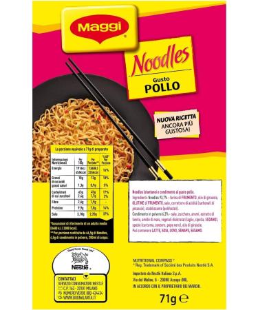  Italian Gourmet E.R. 6 x Maggi chicken flavored pasta 71 g + Italian Gourmet polpa 400 g - Buy Online on GoSupps.com