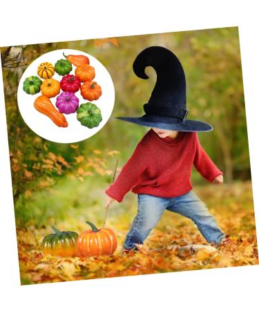 Ciieeo 1 Set 11pcs set utensils cupboard big pumpkin pumpkin vegetable props Accessories Foam halloween Model halloween pumpkins decor home decor foam pumpkins decorate - Buy Online on GoSupps.com