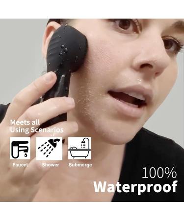 Silicone Face Scrubber | N graCoola CLIE 2.0 Electric Facial Cleansing Brush - Rechargeable Waterproof Exfoliating & Massaging - Perfect for Men & Women - Buy Online on GoSupps.com