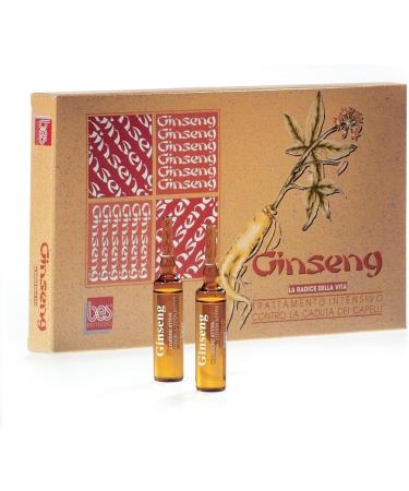 BES Pack of 12 ampoules of ginseng lotion 10 ml - - Buy Online on GoSupps.com