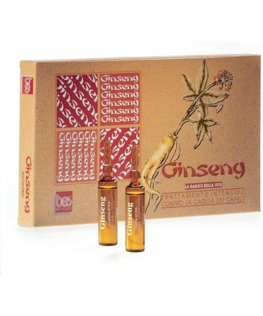 BES Pack of 12 ampoules of ginseng lotion 10 ml -
