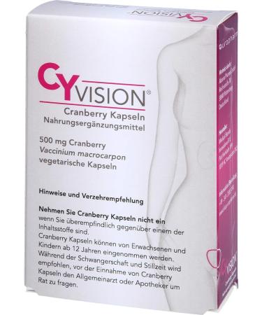 Buy Cyvision Cranberry Capsules - 30 Hours of Potency for Optimal Health | International Shipping Available - Buy Online on GoSupps.com