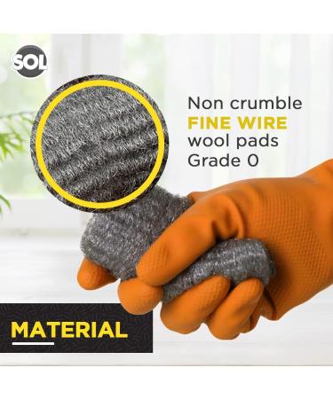 24pk Steel Wool Mice | Wire Wool Mice Grade 0 Steel Wool for Cleaning & Closing Small Holes Fine Wire Wool Rats Roll | Wire Wool 0 Wire Wool for Wood Wire Wool For Metal Fine Steel Wool Rodent Control - Buy Online on GoSupps.com