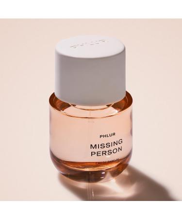 PHLUR Missing Person Eau de Parfum - Full Size Perfume for Women & Men Fragrance - Floral Skin Musk Perfume with Bergamot Musk Orange & Sandalwood (50mL) 1.7 Fl Oz (Pack of 1) - Buy Online on GoSupps.com