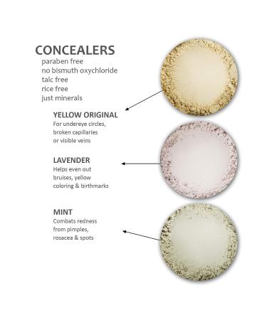 Demure Mineral Concealer for Dark Circles Under Eyes - Yellow (2g) - Buy Online on GoSupps.com