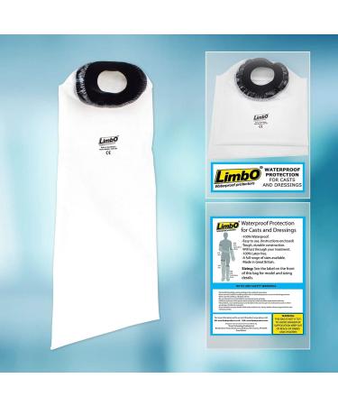 LimbO Waterproof Protectors Cast and Dressing Cover - Child Full Arm 2 to 3 Yrs (FA23: 16-22 cm Upper Arm Circ.) FA23: 2-3 Yrs - Buy Online on GoSupps.com