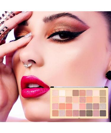 Eyeshadow Palette Set Pressed Eyeshadow Powder Palette - Blendable Long Lasting Waterproof Makeup Eyeshadow Cosmetics Halloween Makeup Kit for Women Shzons 02# - Buy Online on GoSupps.com