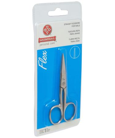 STRAIGHT NAIL SCISSORS (MUNDIAL BRAND)9CM BC-326