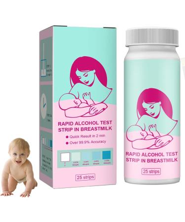 PEOSEVI Breast Milk Alcohol Test Strips - 25 Quick & Reliable Testing Strips | R nziser Alcohol Test for Safe Feeding - Buy Online on GoSupps.com