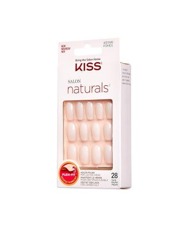 KISS Salon Natural Nail - Break Even White | 1 Pack | Shop Internationally for Stunning Nails - Buy Online on GoSupps.com