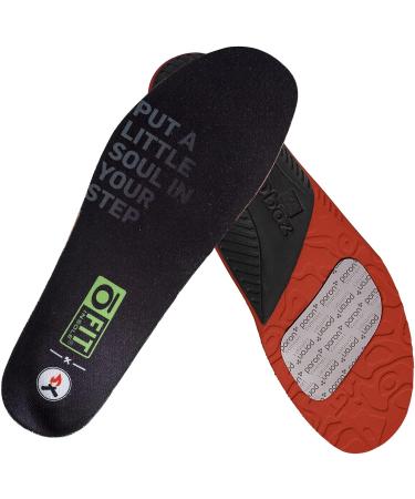 Oboz BFCT O Fit Insole Plus II Red - Large | Premium Comfort and Support - Buy Online on GoSupps.com