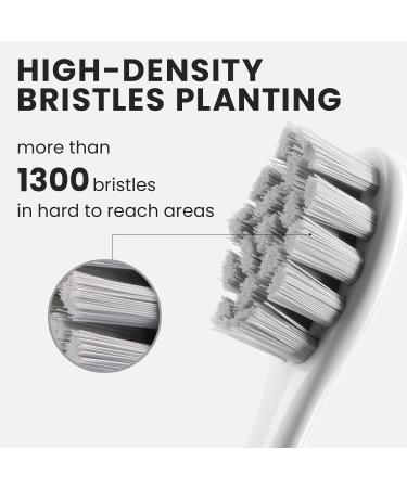 Oclean Replacement Toothbrush Heads - 6 Pack White | Daily Clean Compatible with All Oclean Electric Toothbrushes - Buy Online on GoSupps.com