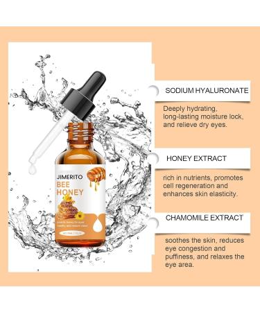 S rum contour des yeux au miel un soin contour des yeux naturel l'extrait de miel et la camomille am liore la microcirculation oculaire illumine et revitalise. - Buy Online on GoSupps.com