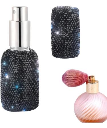 Toseky Perfume Bottle Spray - 30ml Atomizer Perfume Spray Bottle - Travel Reusable Bottle Container Empty Perfume Spray Bottle For Travel Black - Buy Online on GoSupps.com