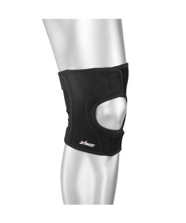 Zamst EK-1 Sports Knee Brace With Lightweight And Breathable Material For General Knee Support and Knee Pain-for Basketball Volleyball Running Tennis Pickleball-Black Small