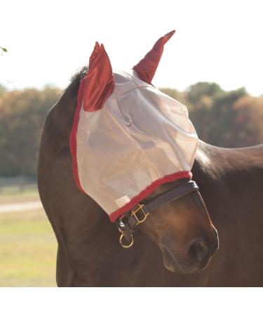 Buy Horseware Amigo Flymask - Silver/Navy Fly Mask for Thoroughbreds | International Shipping Available - Buy Online on GoSupps.com
