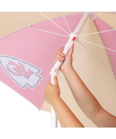 FOCO Kansas City Chiefs NFL Beach Umbrella - Buy Online on GoSupps.com