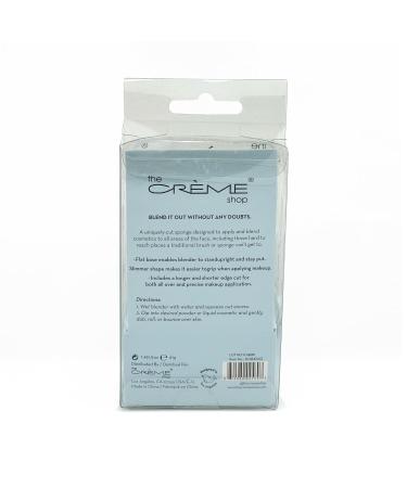 The Cr me Shop Next Gen Blender Sponge Set | Tri-Cut Makeup Sponge for Flawless Foundation Application | Precision Tip Blue Makeup Sponges - Buy Online on GoSupps.com