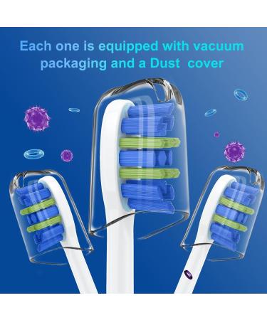 Sonicare Replacement Heads for Philips Electric Toothbrush - KD-D5 Click-On/Snap-On Brush Heads | International Shipping Available - Buy Online on GoSupps.com