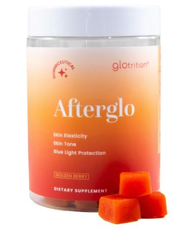 Glotrition Afterglo Gummies Lutein & Antioxidants for Skin Defense 60 Count 1 Count (Pack of 60)