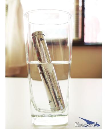 Bluewave Lifestyle Portable Alkaline Stick - Silver | Improve Water pH Level Anywhere - Buy Online on GoSupps.com