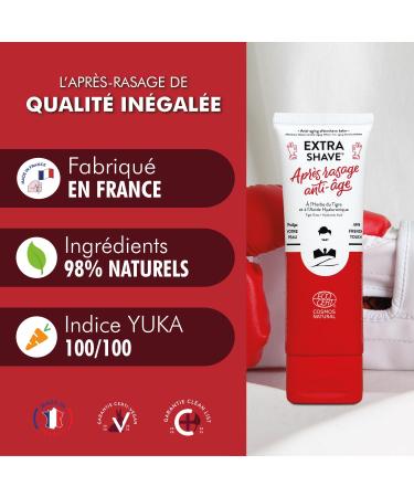 Balsam After Shaving by Mr. Barbie - Vegan French Anti-Aging with RGNA Activators & Hyaluronic Acid | 75ml | Repair & Scar Treatment - Buy Online on GoSupps.com