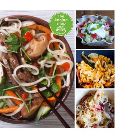  The Konjac Shop The Konjac Shop - Konjac Tagliatelle 270g - Gluten Free - Low Calorie & Carb - Ideal for Keto Vegan LowCarb (Pack of 25) - Buy Online on GoSupps.com