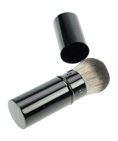 Fantasia 91182 Vegan Powder Brush with Cap - Professional Makeup Brush 10cm Black Finest Toray Hair - Buy Online on GoSupps.com